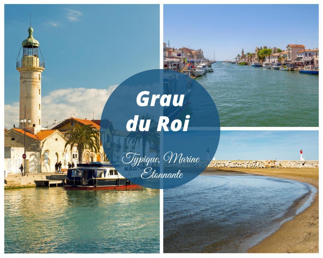 Reves Ensables * Clim * Proche Mer * Terrasse * Port Camargue Le Grau-du-Roi Exterior photo